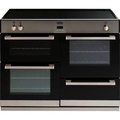 Belling DB4110EI Electric Range Cooker with Induction Hob in Stainless Steel Belling DB4110EI Electric Range Cooker with Induction Hob in Stainless Steel